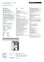 Предварительный просмотр 3 страницы Philips 47PFL7603H Specification Sheet