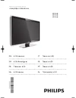 Preview for 1 page of Philips 47PFL7623D User Manual