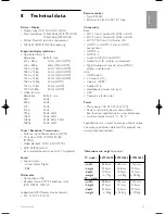 Preview for 43 page of Philips 47PFL7623D User Manual