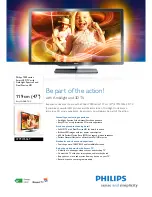 Philips 47PFL7656T Brochure preview