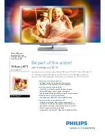 Philips 47PFL7666T Brochure preview