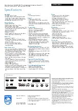 Preview for 3 page of Philips 47PFS7109 Specifications