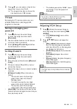 Preview for 15 page of Philips 49PFD5100/30 User Manual