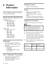 Preview for 24 page of Philips 49PFD5100/30 User Manual