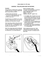 Предварительный просмотр 2 страницы Philips 4CM6282 Operating Instructions Manual