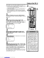 Preview for 11 page of Philips 4HD-HIFI-CLOCK FUNCT VCR W-VCR-VR674CAT99 Owner'S Manual