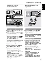 Preview for 17 page of Philips 5 DVD-SACD HOME ENTERTAINMENT SYSTEM MX5900SA-37B User Manual