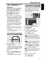 Preview for 21 page of Philips 5 DVD-SACD HOME ENTERTAINMENT SYSTEM MX5900SA-37B User Manual