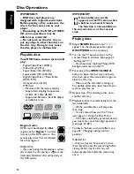 Preview for 24 page of Philips 5 DVD-SACD HOME ENTERTAINMENT SYSTEM MX5900SA-37B User Manual