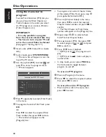 Preview for 28 page of Philips 5 DVD-SACD HOME ENTERTAINMENT SYSTEM MX5900SA-37B User Manual