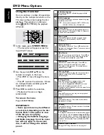 Preview for 30 page of Philips 5 DVD-SACD HOME ENTERTAINMENT SYSTEM MX5900SA-37B User Manual