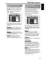 Preview for 33 page of Philips 5 DVD-SACD HOME ENTERTAINMENT SYSTEM MX5900SA-37B User Manual