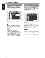 Preview for 34 page of Philips 5 DVD-SACD HOME ENTERTAINMENT SYSTEM MX5900SA-37B User Manual