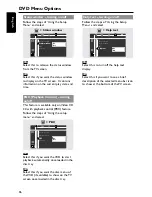 Preview for 36 page of Philips 5 DVD-SACD HOME ENTERTAINMENT SYSTEM MX5900SA-37B User Manual