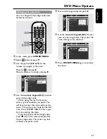 Preview for 37 page of Philips 5 DVD-SACD HOME ENTERTAINMENT SYSTEM MX5900SA-37B User Manual