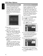 Preview for 40 page of Philips 5 DVD-SACD HOME ENTERTAINMENT SYSTEM MX5900SA-37B User Manual