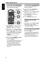 Preview for 42 page of Philips 5 DVD-SACD HOME ENTERTAINMENT SYSTEM MX5900SA-37B User Manual