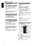 Preview for 46 page of Philips 5 DVD-SACD HOME ENTERTAINMENT SYSTEM MX5900SA-37B User Manual