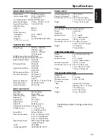 Preview for 47 page of Philips 5 DVD-SACD HOME ENTERTAINMENT SYSTEM MX5900SA-37B User Manual