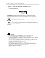 Предварительный просмотр 4 страницы Philips 50-WXGA PLASMA MONITOR BDH5021V-27B User Manual