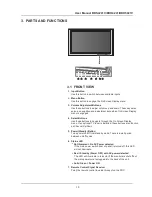 Предварительный просмотр 11 страницы Philips 50-WXGA PLASMA MONITOR BDH5021V-27B User Manual