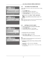 Предварительный просмотр 27 страницы Philips 50-WXGA PLASMA MONITOR BDH5021V-27B User Manual