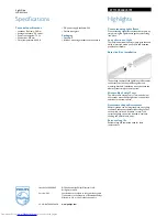 Preview for 2 page of Philips 500 Specifications