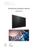 Preview for 1 page of Philips 50BFL2114/12 Professional Installation Manual