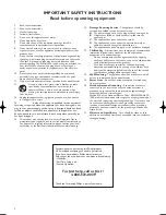 Preview for 2 page of Philips 50FD9934 User Manual