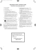 Preview for 2 page of Philips 50FD995599 Quick Start Manual