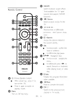 Preview for 8 page of Philips 50FL3108 User Manual