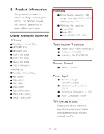 Preview for 24 page of Philips 50FL3108 User Manual