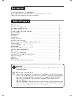 Preview for 3 page of Philips 50PF7321 User Manual