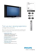 Philips 50PF7521D Brochure preview