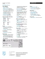 Preview for 2 page of Philips 50PF9431D Specifications