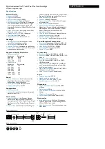 Preview for 2 page of Philips 50PF9967D Specification Sheet