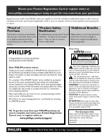 Preview for 8 page of Philips 50PL9126D User Manual