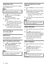 Preview for 16 page of Philips 50PUD6172/30 User Manual