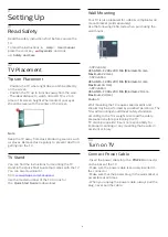 Preview for 8 page of Philips 50PUD6654 User Manual