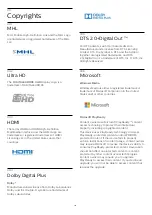 Preview for 115 page of Philips 50PUG6601 55PUG6601 User Manual