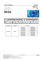 Предварительный просмотр 1 страницы Philips 50PUS7605/60 Service Manual