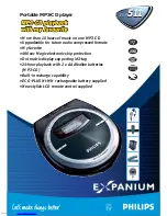 Philips 511EXP Specification Sheet предпросмотр