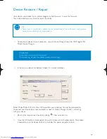 Предварительный просмотр 20 страницы Philips 512MB-FLASH AUDIO PLAYER SA261 User Manual