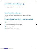 Preview for 21 page of Philips 512MB-SPORT AUDIO PLAYER PSA232 User Manual