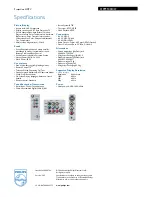 Preview for 3 page of Philips 51PP9100D - Hook Up Guide Specifications