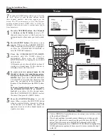 Preview for 12 page of Philips 51PP9100D - Hook Up Guide User Manual