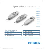 Philips 5276 - SpeechMike Pro Plus User Manual preview