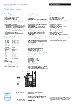 Preview for 3 page of Philips 52PFL7803D Specifications