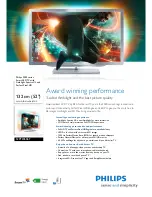 Philips 52PFL9606T Brochure preview