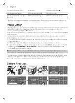 Предварительный просмотр 6 страницы Philips 5400 Series User Manual